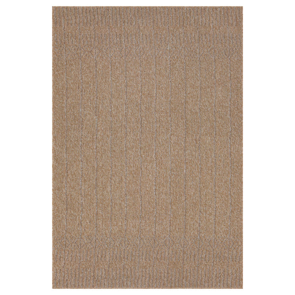 PlainJuteBrownLivingRoomRug-Saule