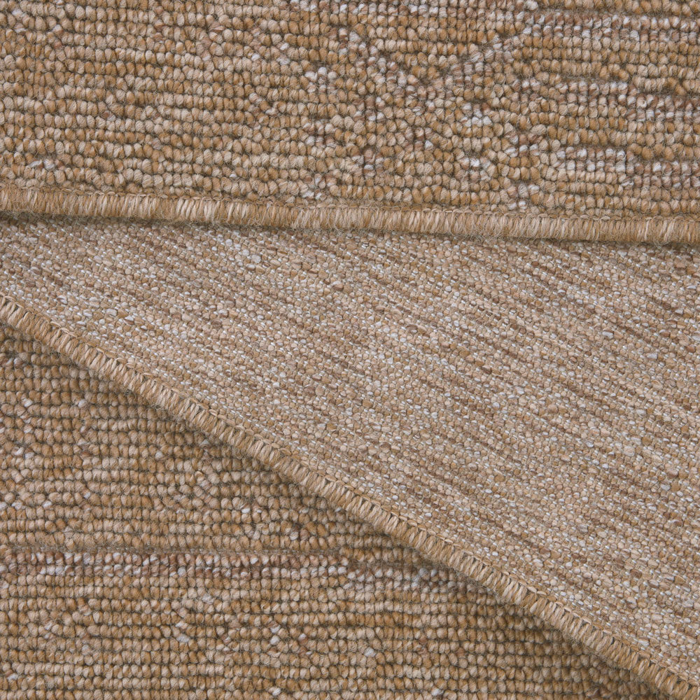 Plain Jute Brown Outdoor Rug - Saule