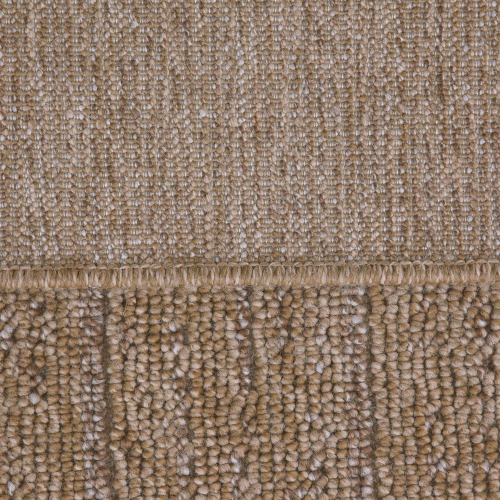 Plain Jute Brown Outdoor Rug - Saule