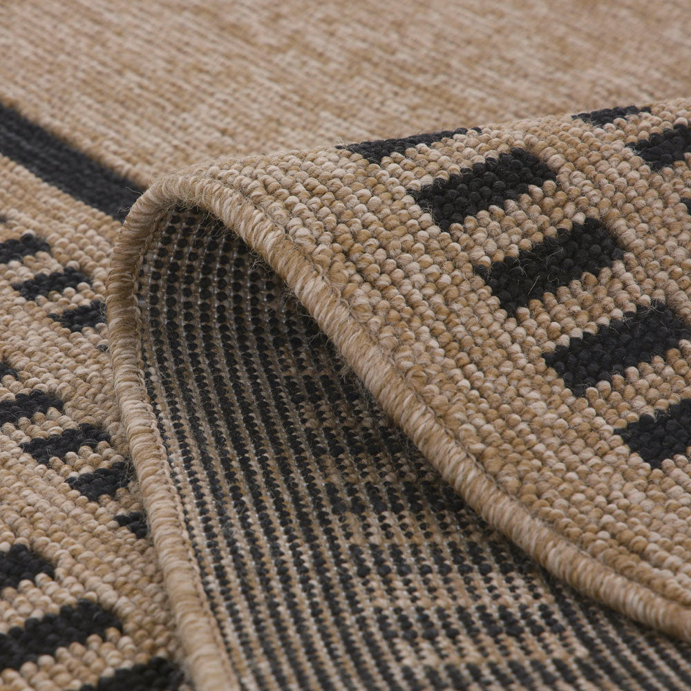 Jute Tone Aztec Outdoor Rug - Prele