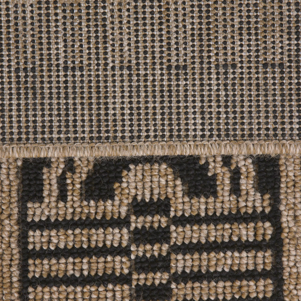 Jute Tone Aztec Outdoor Rug - Prele