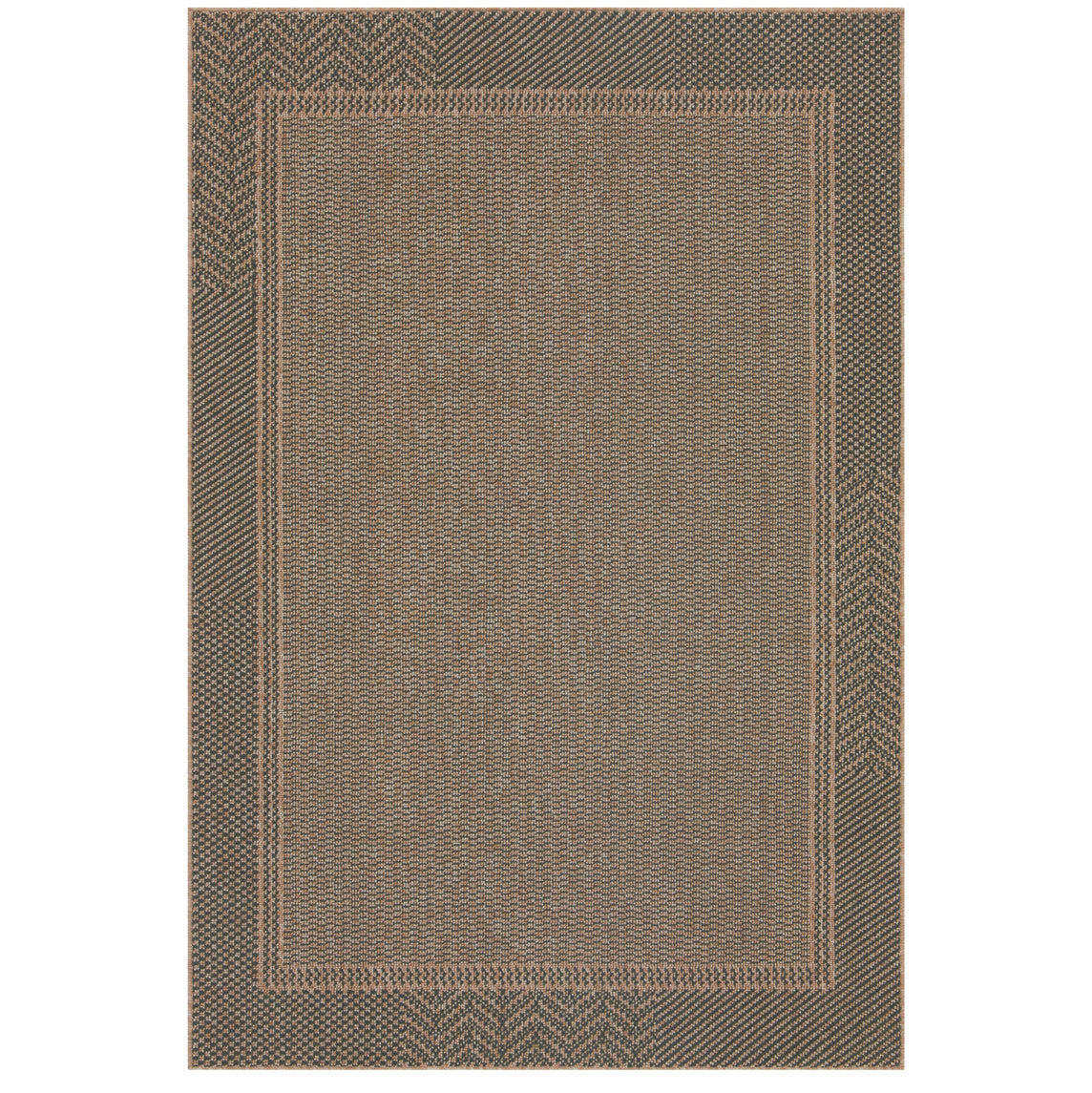 Jute Brown Border Area Rug - Morelle