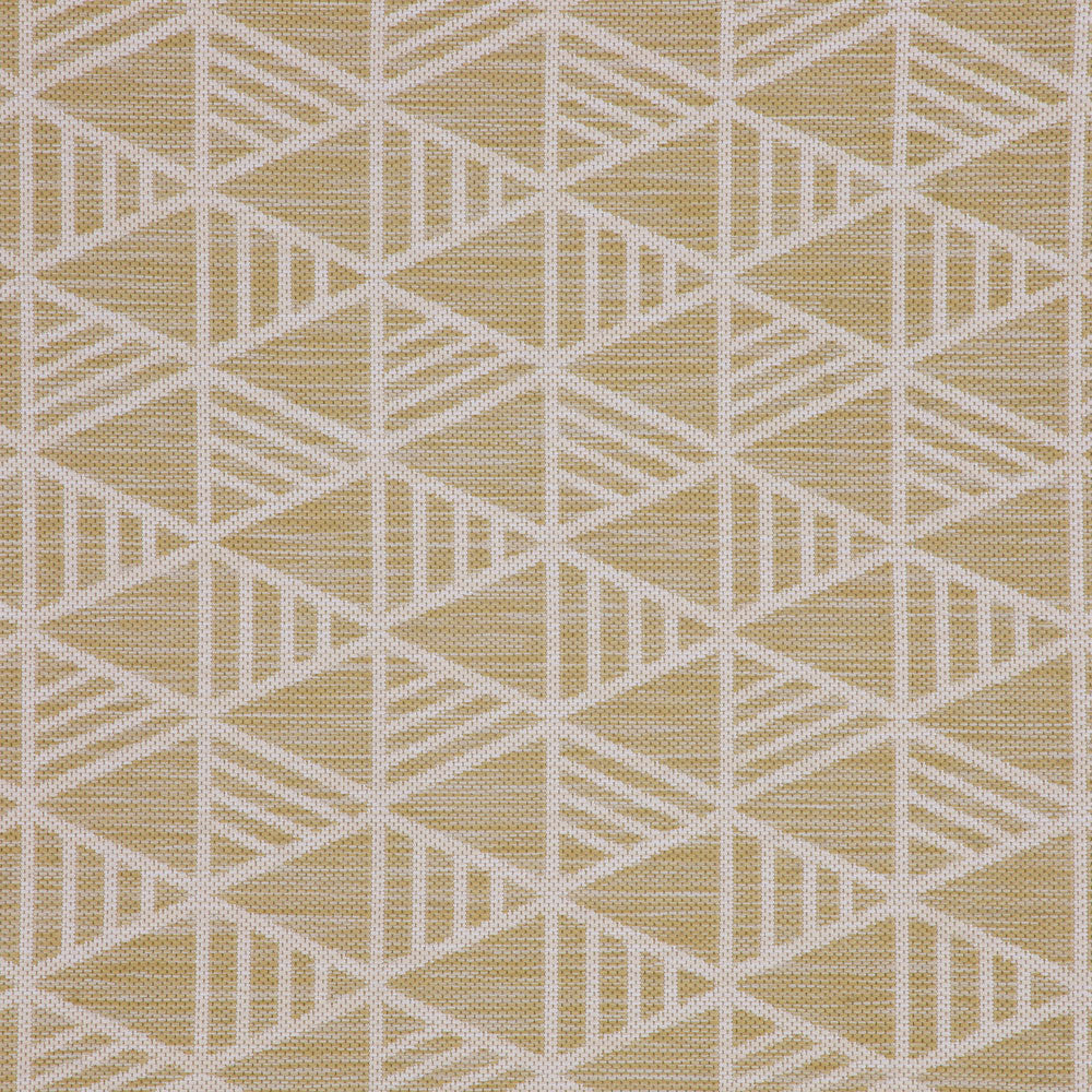 Cream Geometric Outdoor Rug - Banyan