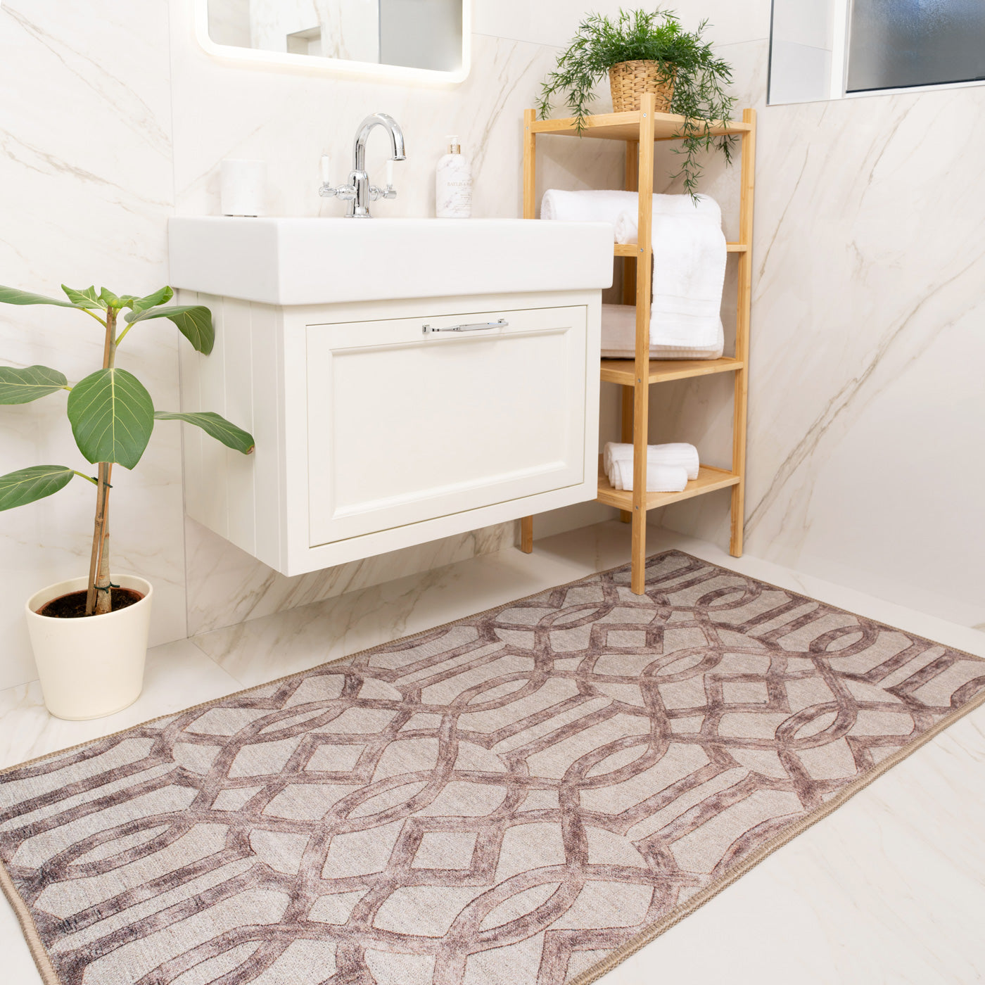 Washable Bathroom Mat - Burrow