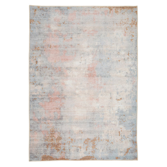 Washable Multicolour Abstract Rug - Lissy