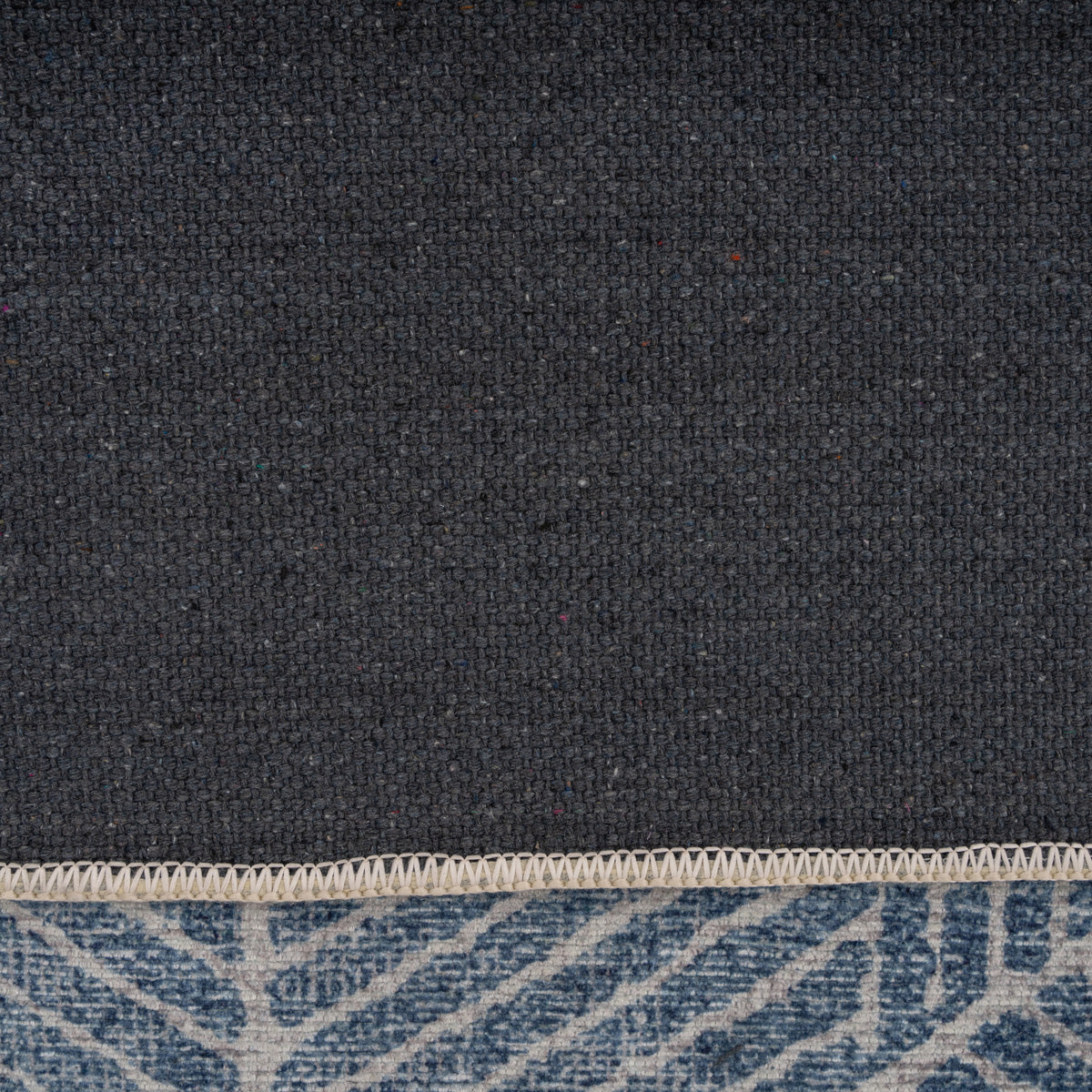 Washable Blue Geometric Rug - Plato