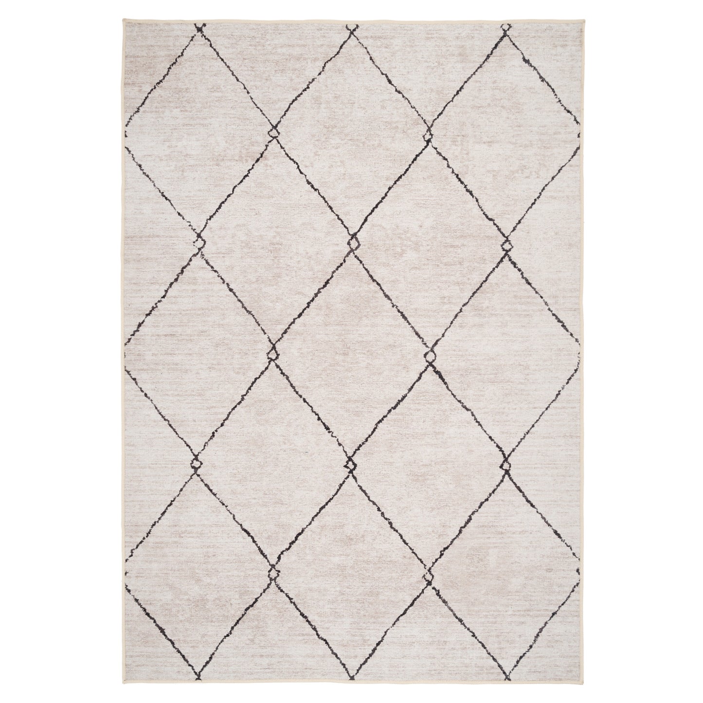 Washable Berber Trellis Rug - Sol