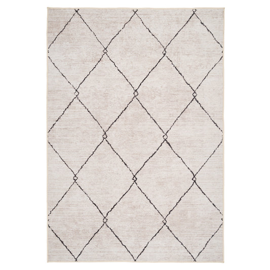 Washable Berber Trellis Rug - Sol