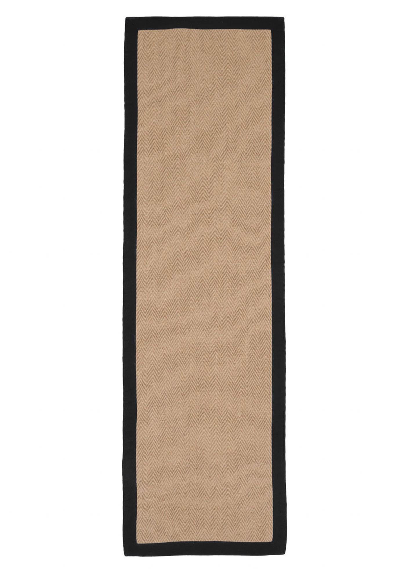 Black Border Jute Rug - Juliette Black