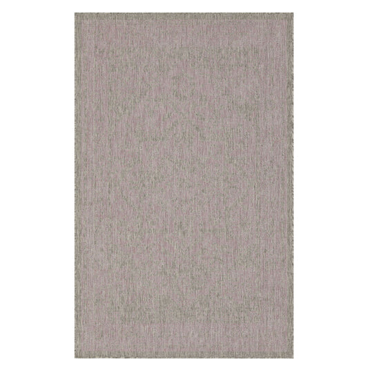 Vintage Pink Grey Outdoor Rug - Soutil