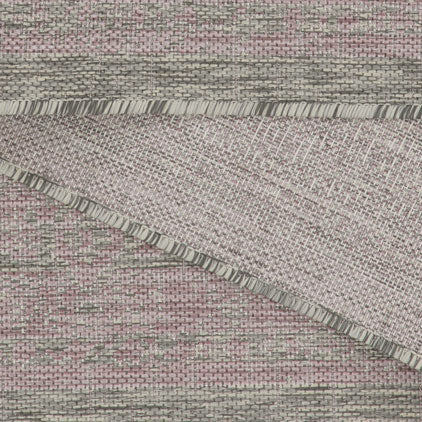 Vintage Pink Grey Outdoor Rug - Soutil