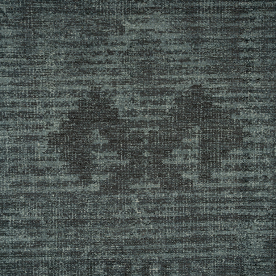 Vintage Distressed Green Washable Runner Rug - Cleo