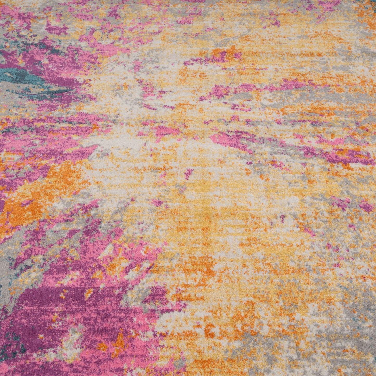 Abstract Multicolour Area Rug - Pulse