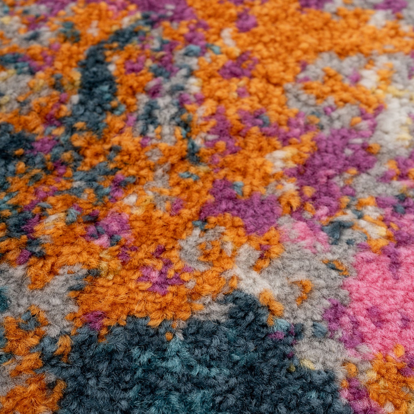 Abstract Multicolour Area Rug - Pulse