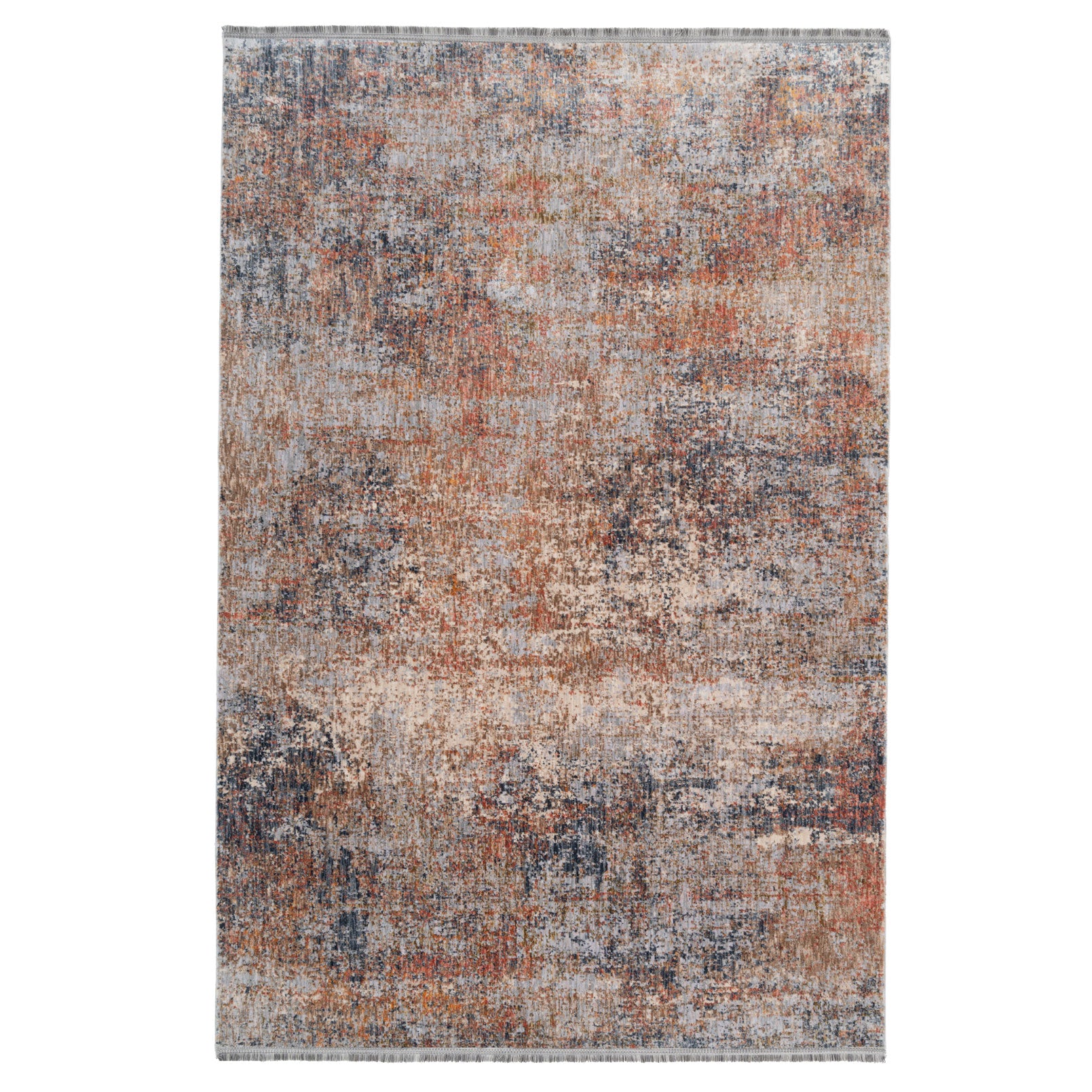 Subtle Rustic Abstract Rug - Amina | Living Room Rugs | Kukoon Rugs Online