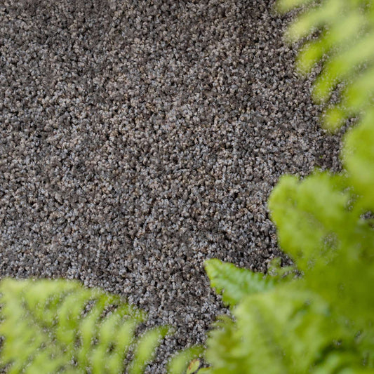 Grey Shaggy Runner Rug