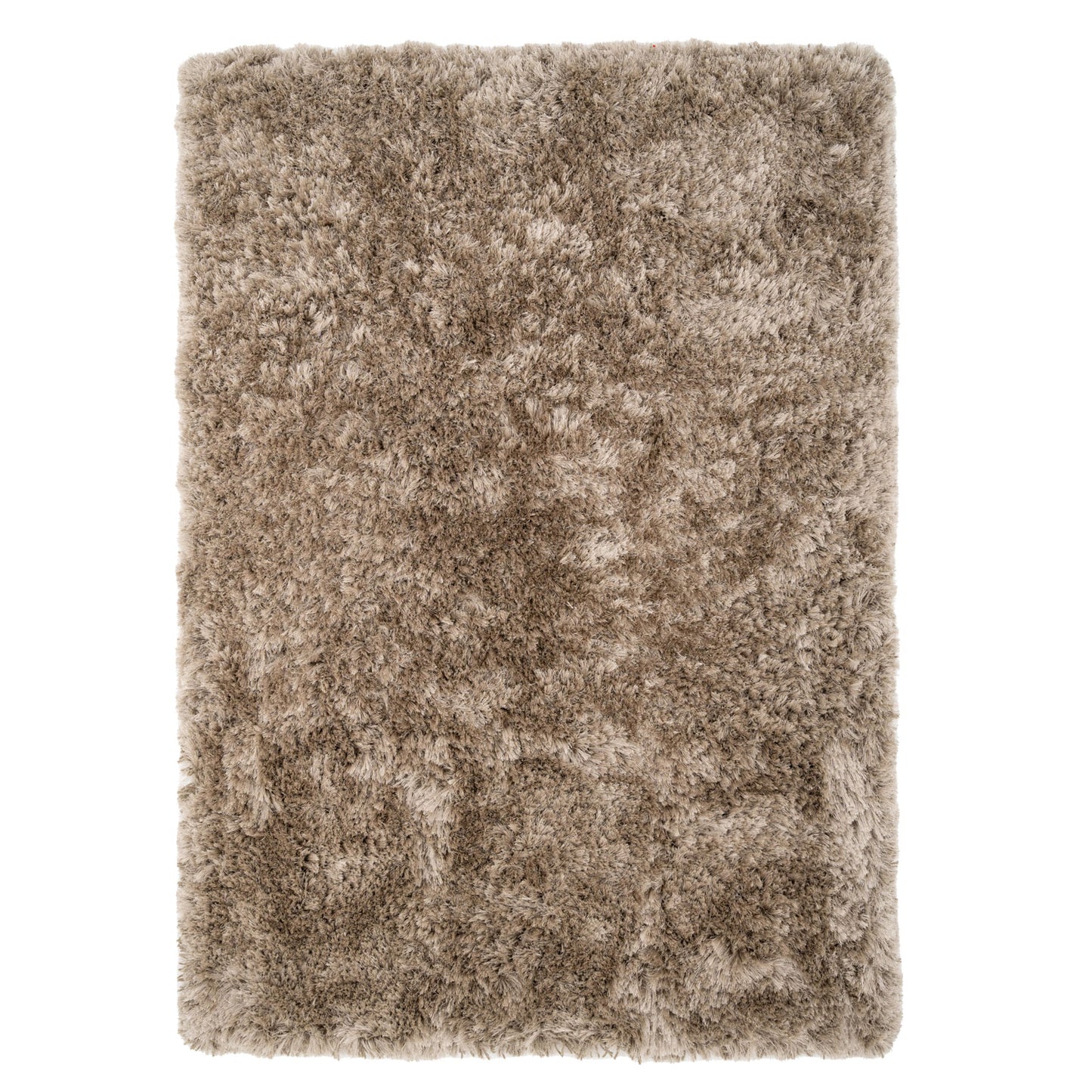 Plush Soft Greige Shaggy Rug - Zia